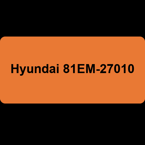 Hyundai 81EM-27010